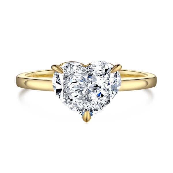 Gold Herz Ring