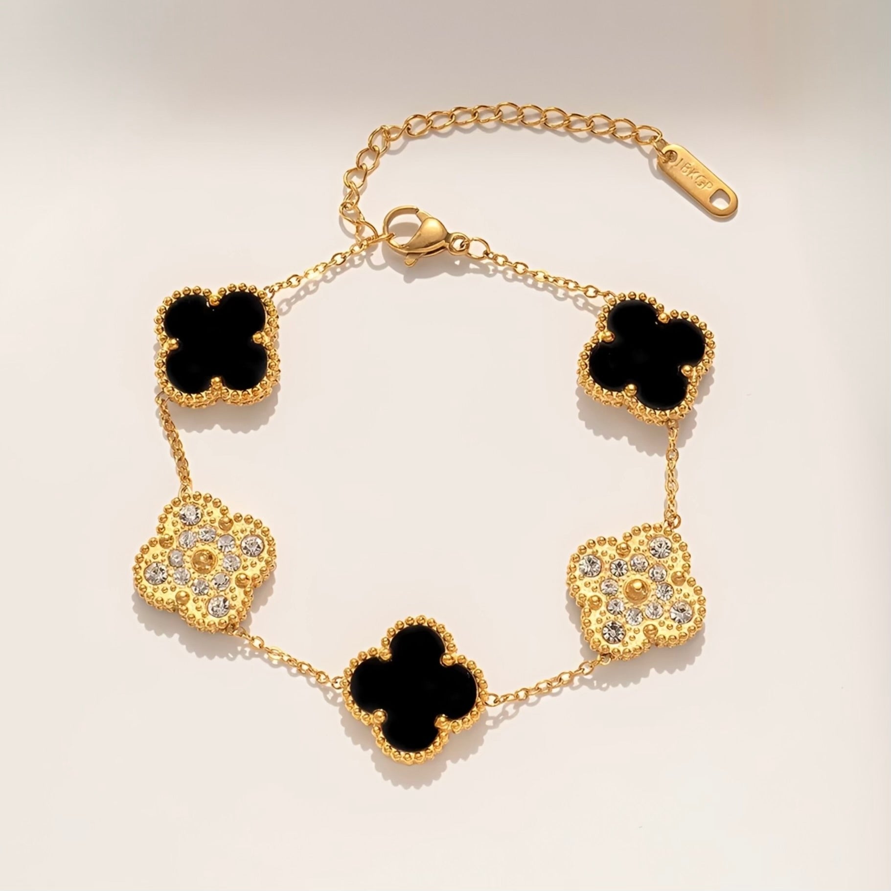 Clover Zirconia Armband