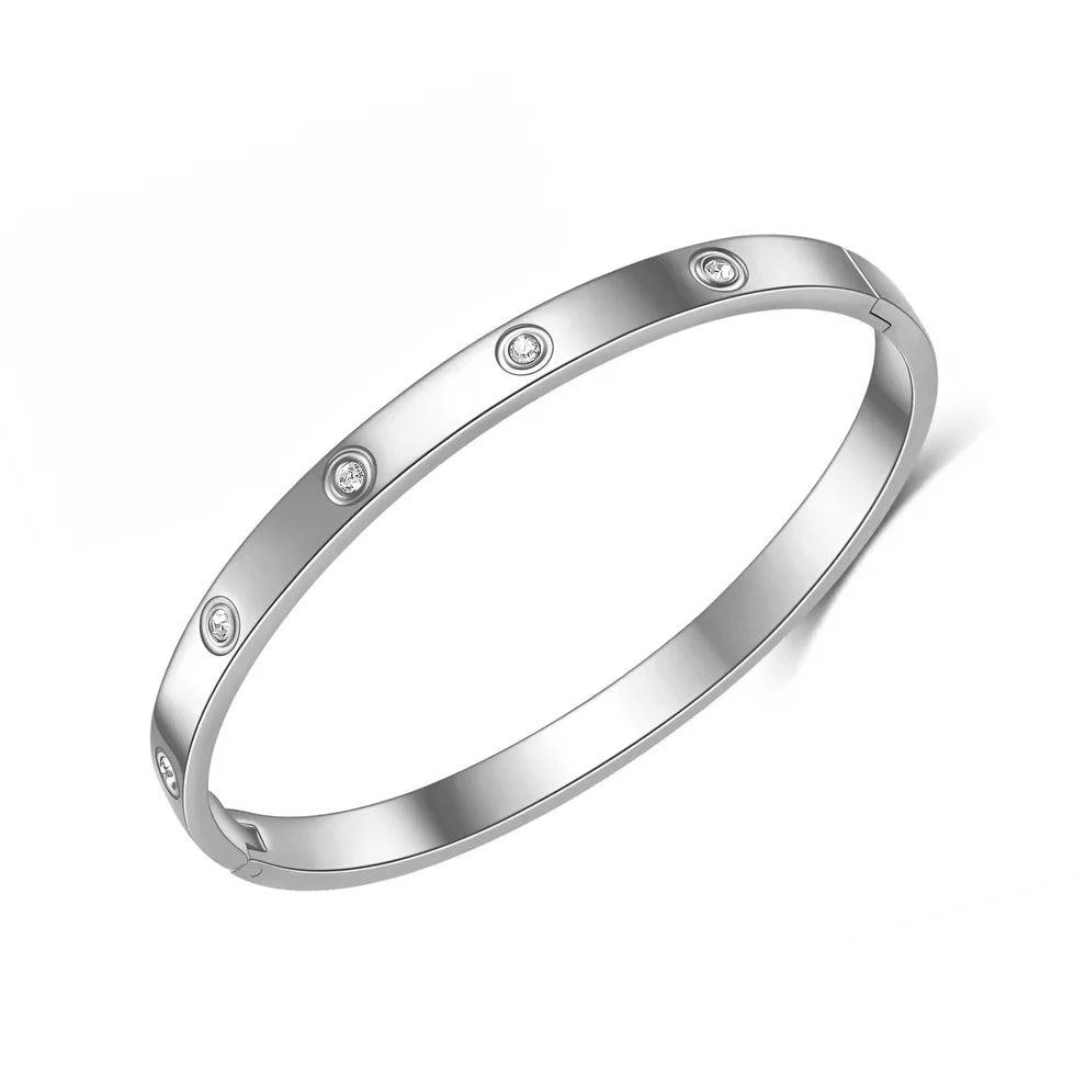 Cleo Zirconia Armreif